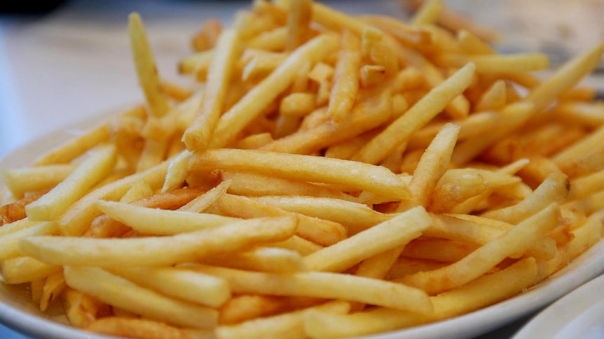 Bowl of french fries.