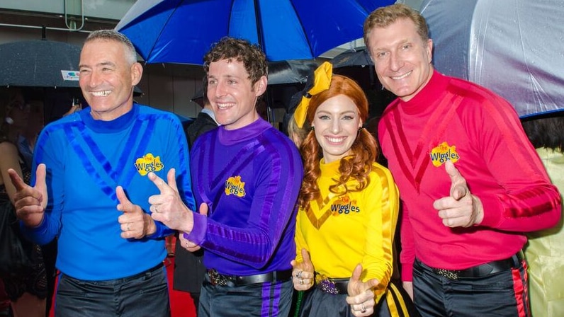 The Wiggles on the ARIAs red carpet