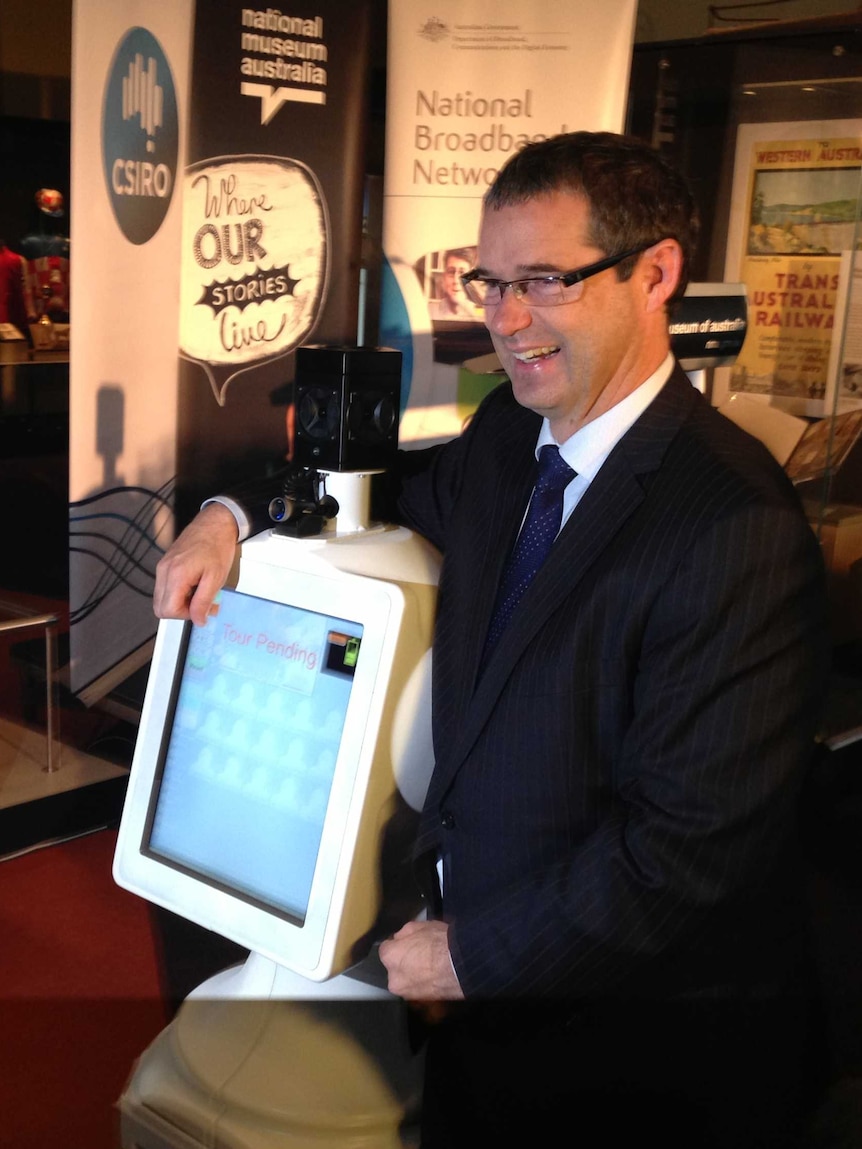 Senator Stephen Conroy launched the virtual tours.