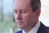 WA Premier Mark McGowan looking sad