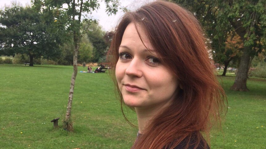 Yulia Skripal in a photo taken from her facebook page.