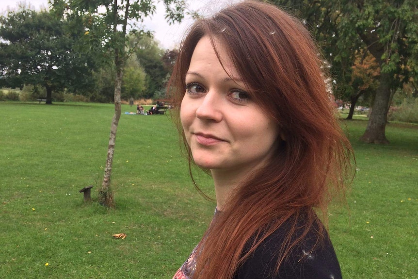 Yulia Skripal in a photo taken from her facebook page.