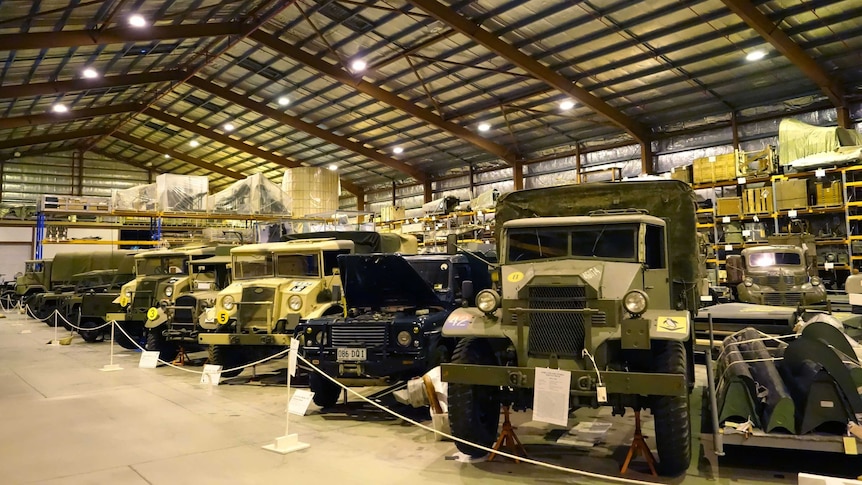 Massive military memorabilia on display in Mitchell