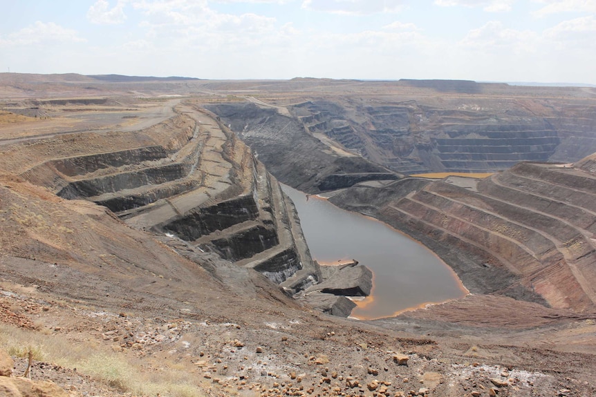 Open cut operations at Century Mine in the Gulf of Carpentaria