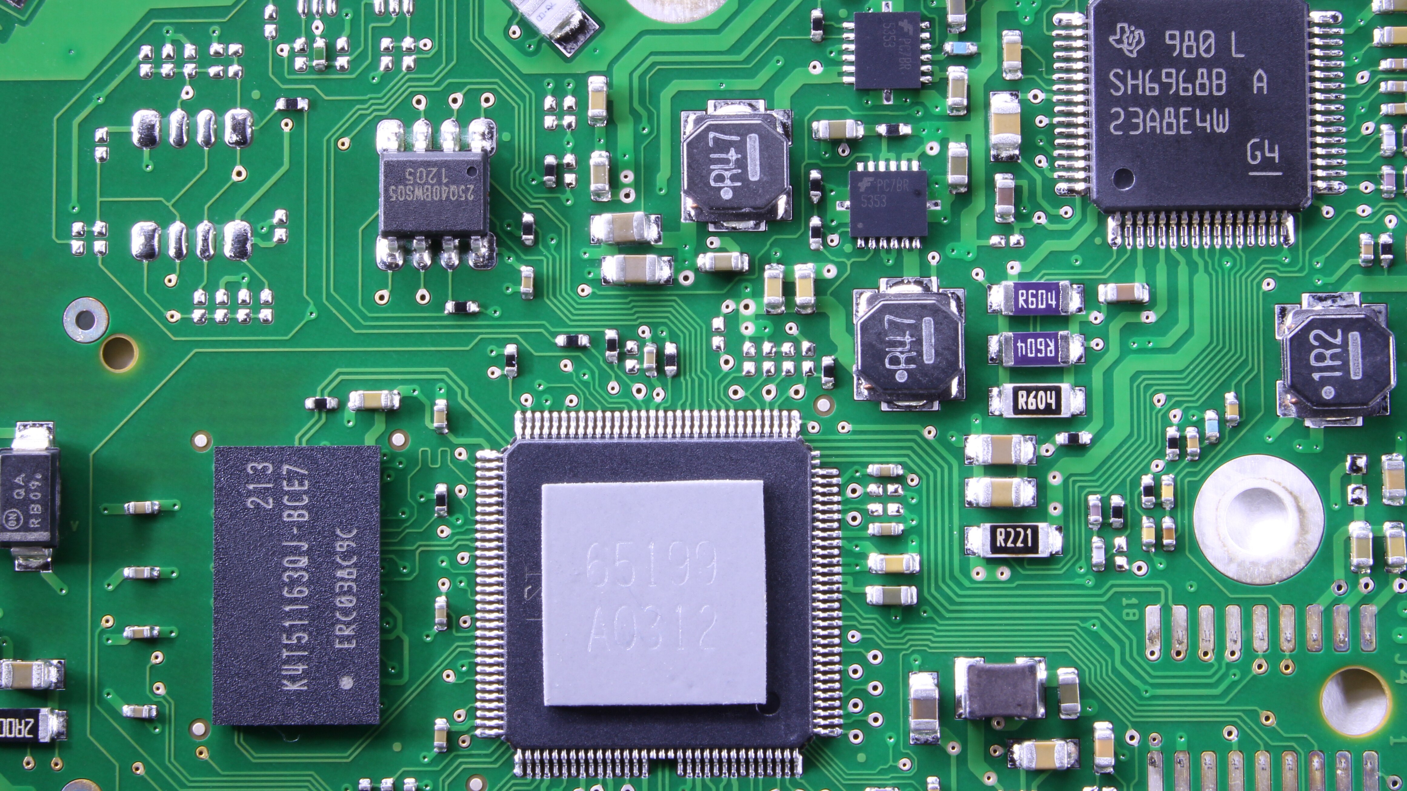 A computer circuit board