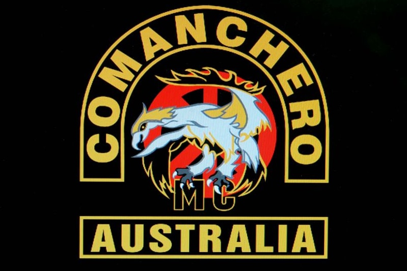 Logo of the Comancheros Australia Motorcycle Club