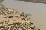 For the first time in 20 years, floodwaters from the Cooper Creek have cut the Birdsville Track.