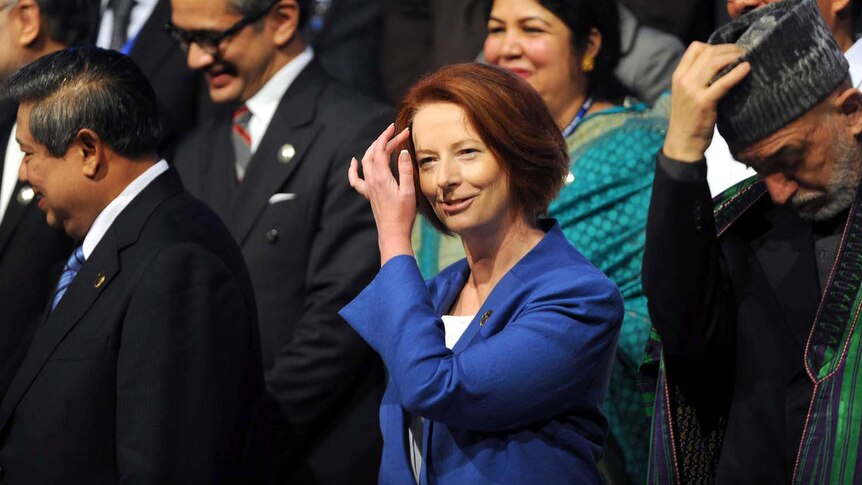 Ms Gillard says countries across the Asia-Pacific had made significant steps towards protecting human rights.