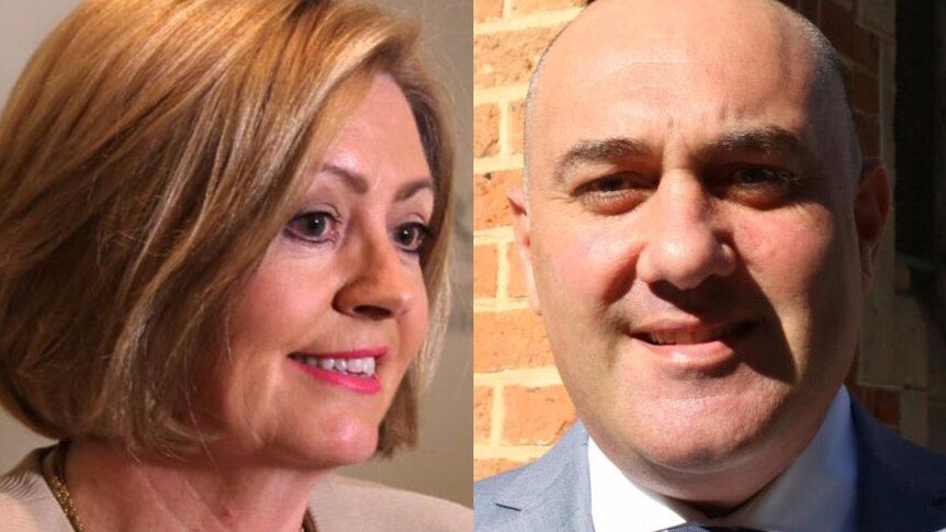 Composite image of Perth Lord Mayor Lisa Scaffidi and Deputy Lord Mayor James Limnios.
