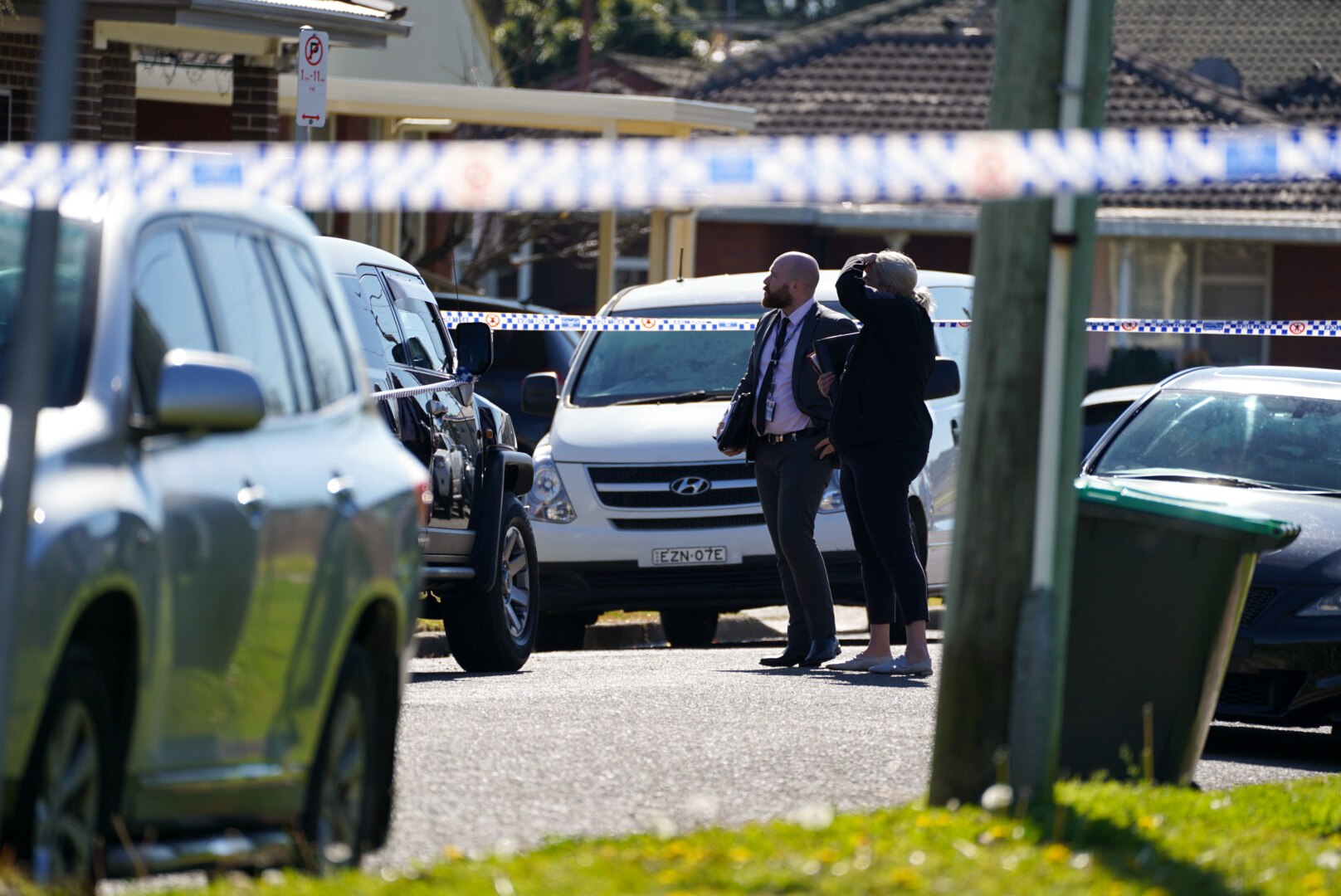 Greenacre shooting police tape
