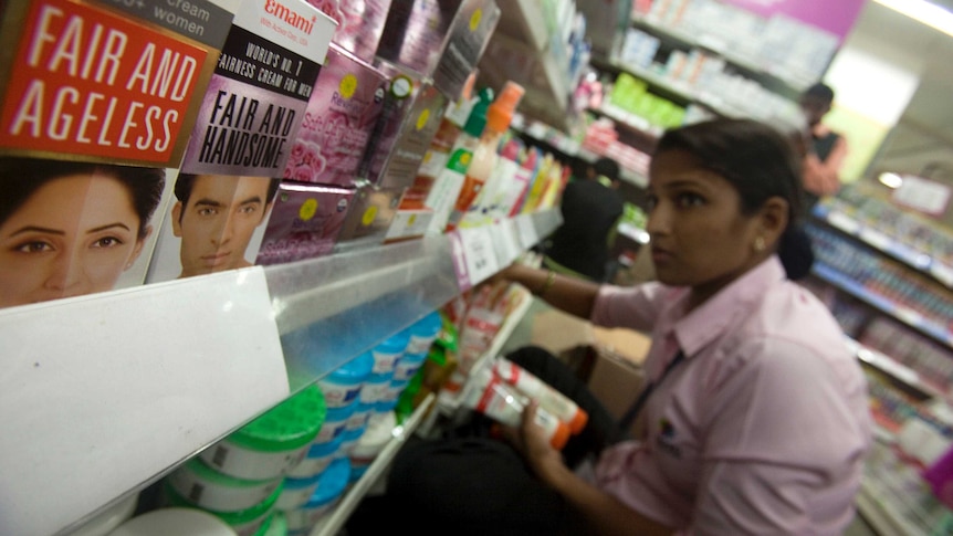 Skin whitening products for sale in Mumbai, India