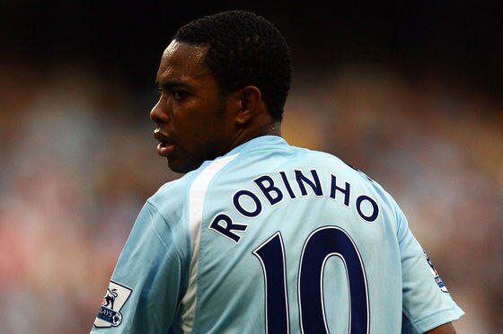 New Manchester City signing Robinho