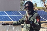 Indigenous ranger Garry Hudson, 55, from Kowanyama in Queensland's western Cape York