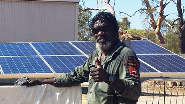 Indigenous ranger Garry Hudson, 55, from Kowanyama in Queensland's western Cape York