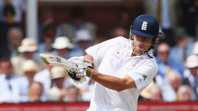 Alastair Cook hits out