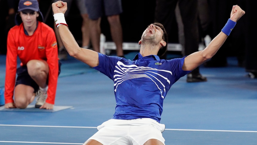 lejesoldat teenager Piping Novak Djokovic thrashes Rafael Nadal in Australian Open final masterclass  as non-calendar Grand Slam chance looms - ABC News