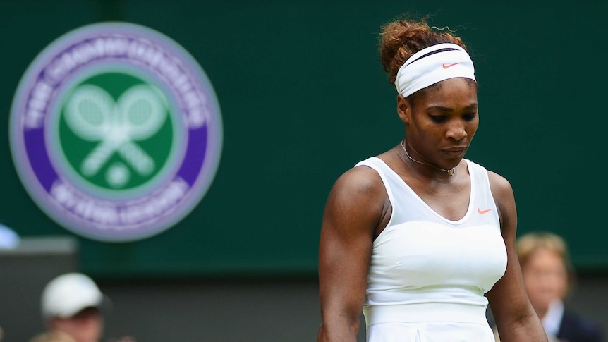 Serena contemplates early Wimbledon exit