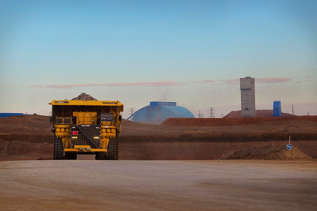 Oyu Tolgoi copper mine in Mongolia