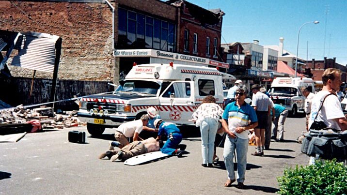 Injured people in Beaumont Street