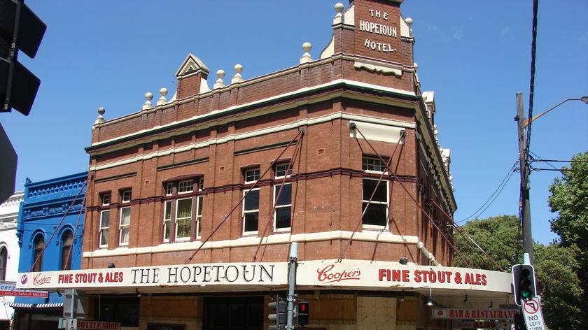 The Hopetoun Hotel in Sydney closed its doors on September 28