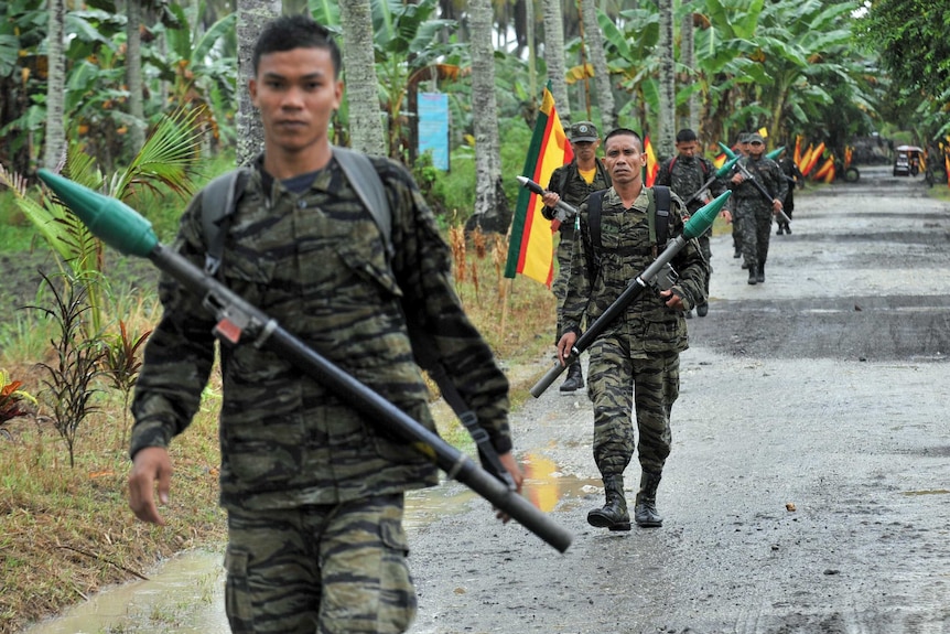 Moro Islamic Liberation Front rebels