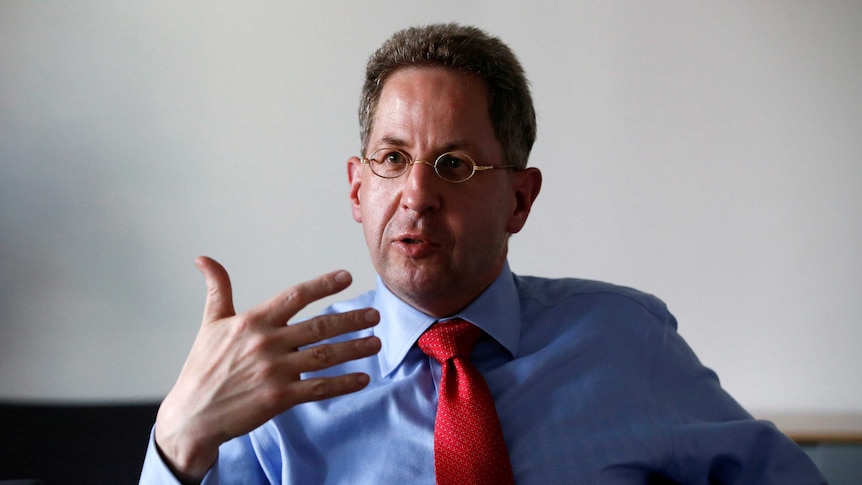 Hans-Georg Maassen, of the Federal Office for the Protection of the Constitution.