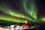 Antarctic photography competition - Aurora Over Mawson Station 03/05/16
