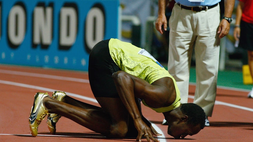 One-lap option ... Usain Bolt (File photo)