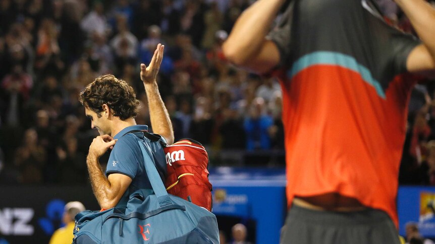 Federer farewells Australian Open