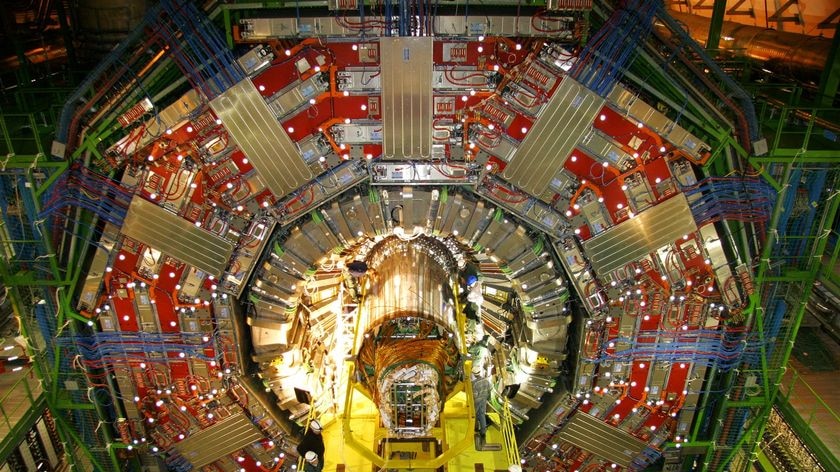 Scientists have tried to find traces of the boson by smashing particles together in the Large Hadron Collider.