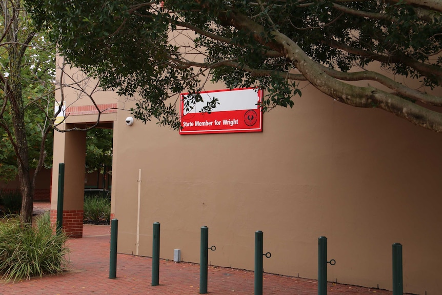 Outside view of the Wright electoral office
