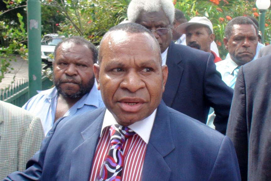PNG deputy PM Belden Namah