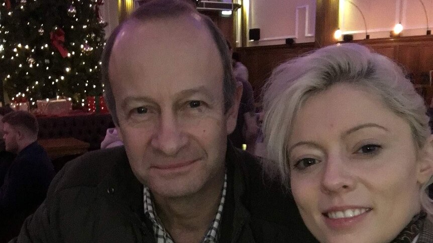 UKIP leader Henry Bolton (left) in a bar with his girlfriend Jo Marney (right)