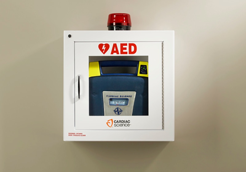 Defibrillators are so userfriendly it's easy to save a life — if you