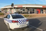 Police investigate after a man is fatally stabbed at a grill restaurant in Caroline Springs.