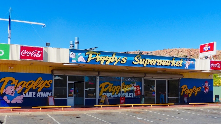 Pigglys supermarket in Alice Springs.