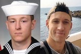 A composite image of Kenneth Aaron Smith and Dustin Louis Doyon.