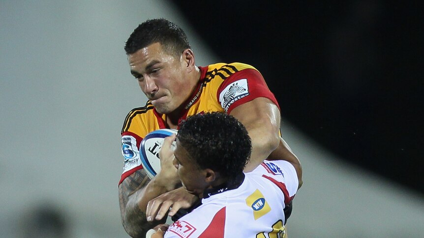 Williams attacks the Lions defence