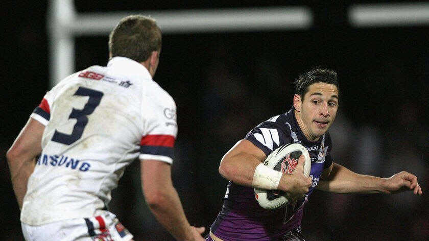 Slater was back to his busy best for the Storm.