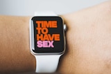 Watch that says 'time to have sex' for a story on keeping sex fun while trying to get pregnant