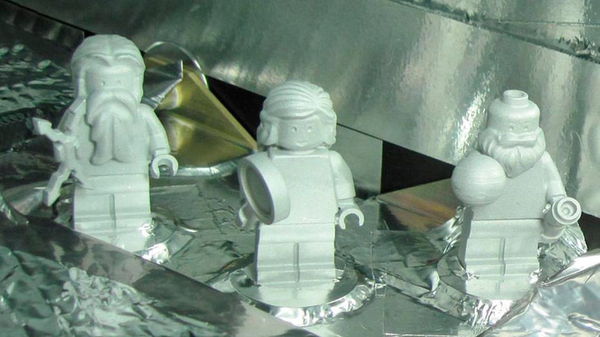 LEGO toys on Juno probe