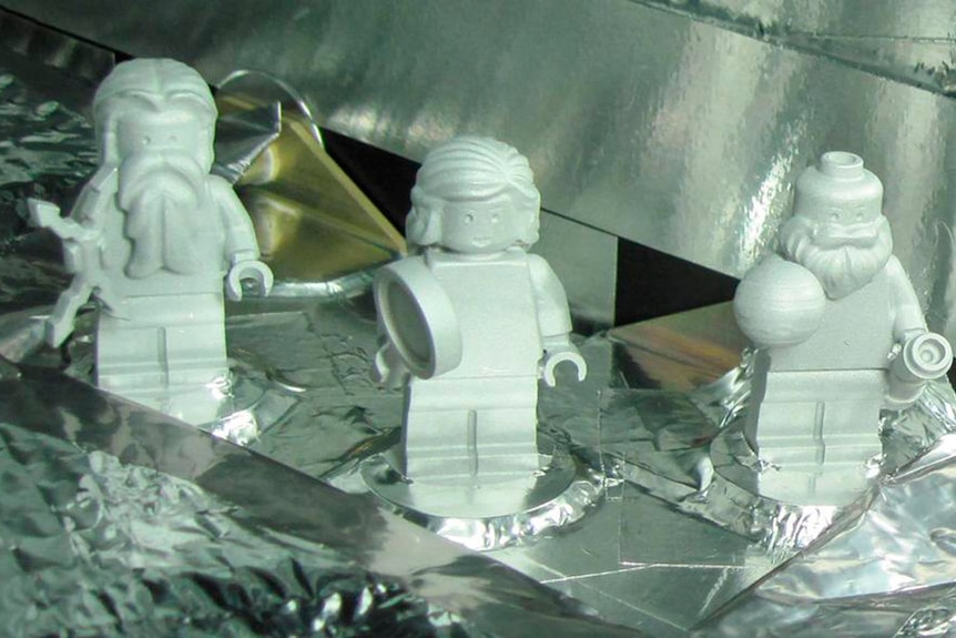 LEGO toys on Juno probe