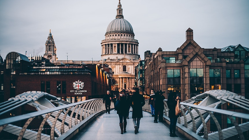 Millennium Bridge, London.