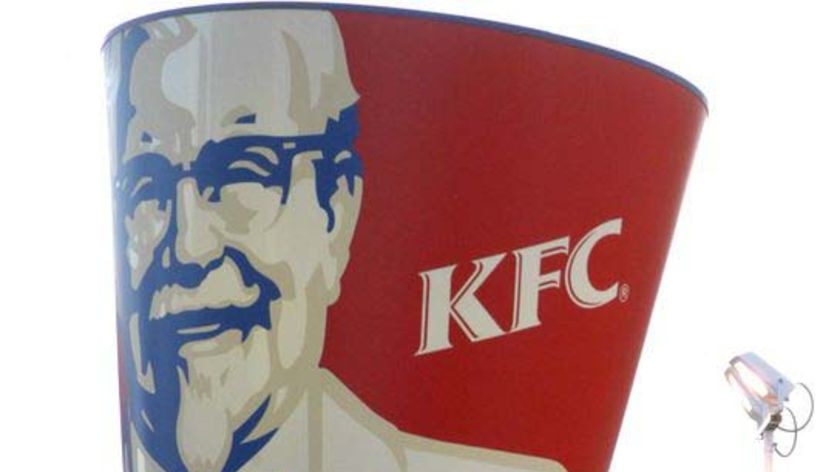 Two KFC stores fined for poor food safety (file photo)