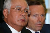 Najib Razak and Tony Abbott