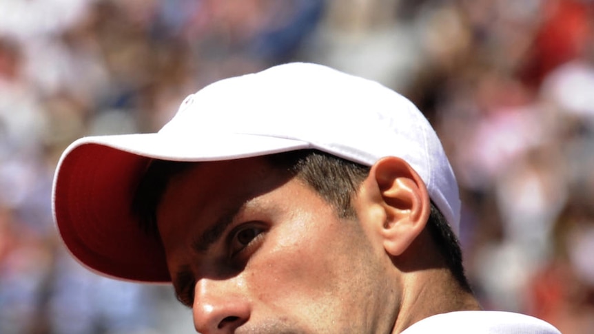 Serbia's Novak Djokovic extended his winning streak to 40 games since the start of the year.