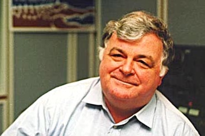 Former ABC Managing Director, Brian Johns, smiling.
