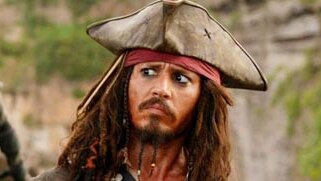 Johnny Depp was in Australia for Pirates of the Caribbean.