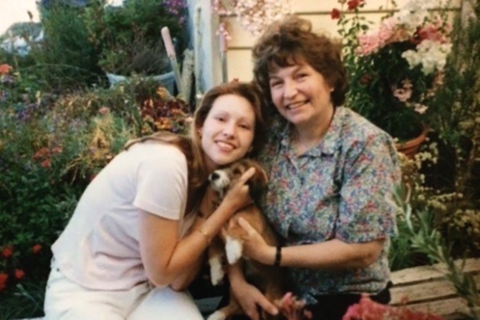 Susan Reilly and her mother 
