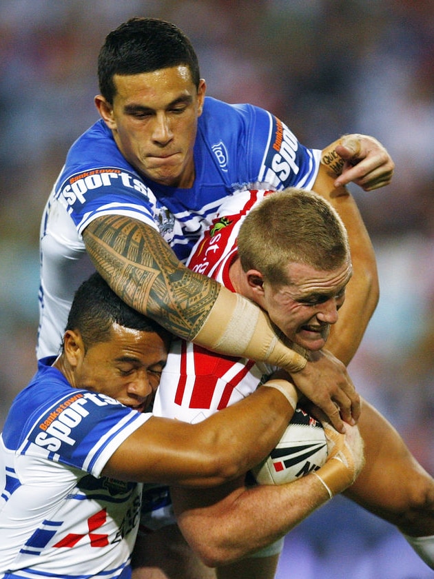 Sonny Bill Williams left the Bulldogs in acrimonious fashion in 2008 after walking out on his five-year contract.